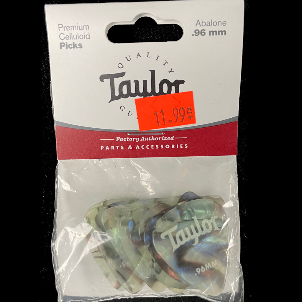 Taylor Celluloid 351 Guitar Picks 12 Pack .96mm