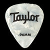 Taylor Celluloid 351 Guitar Pick Pack White Pearl 12 Pack .96mm