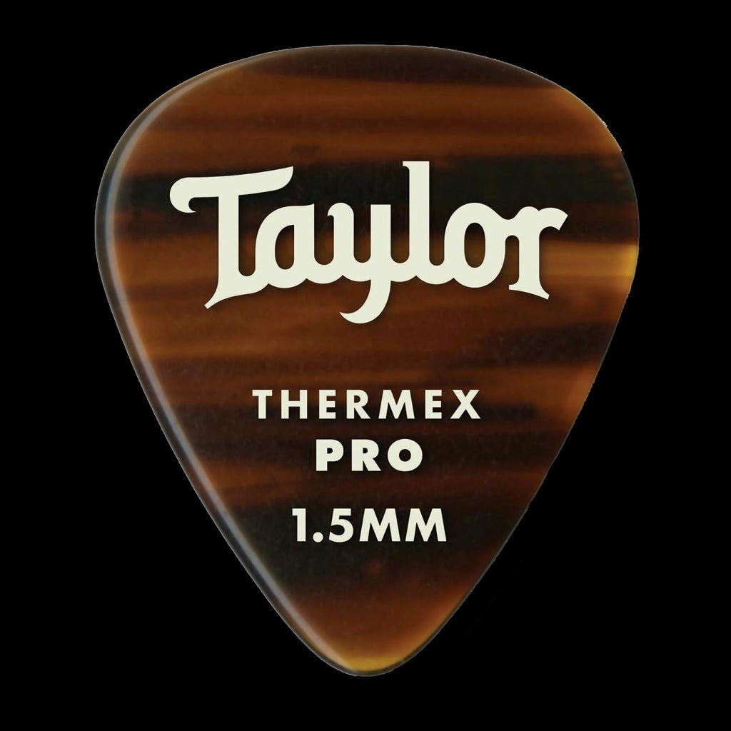 Taylor Premium 351 Thermex Pro Picks Tortoise Shell 6-Pack 1.5 mm