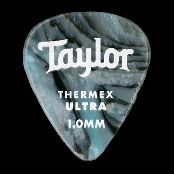 Taylor DarkTone Premium 351 Thermex Ultra Picks Abalone 1.0mm 6 Pack