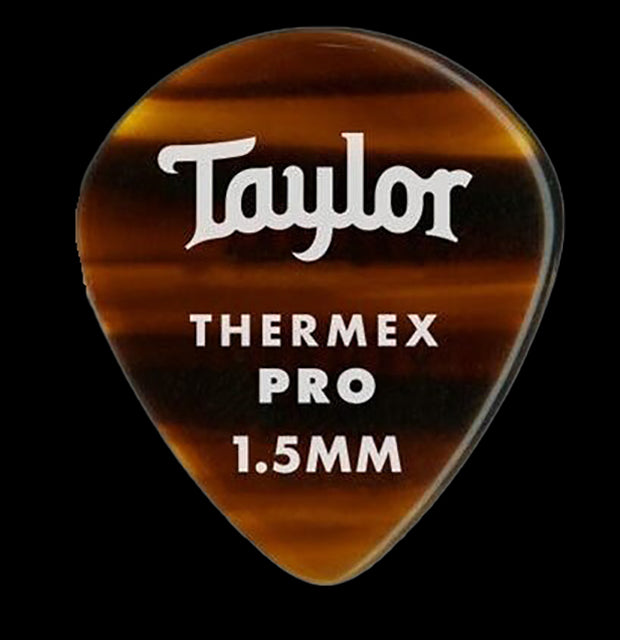 Taylor Premium 651 Thermex Pro Picks Tortoise Shell 6-Pack 1.5 mm