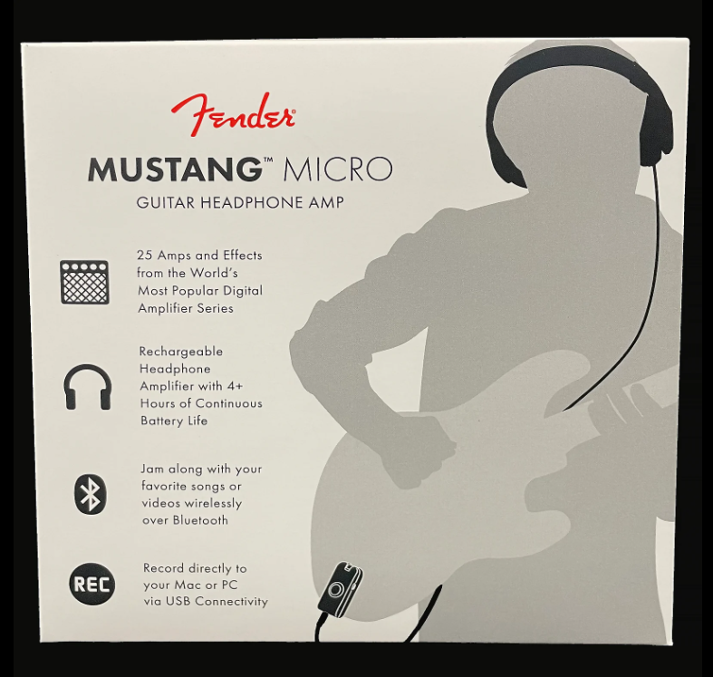 Fender Mustang Micro Guitar Headphone Amplifier