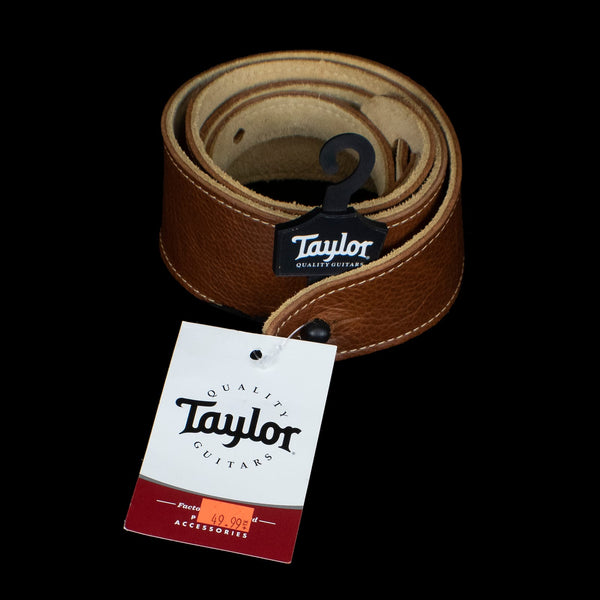 Taylor Leather Strap Suede Back 2.5'' Medium Brown