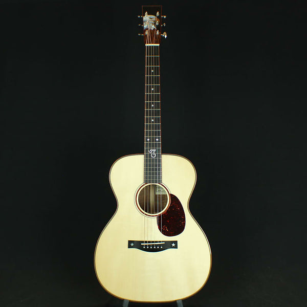 Santa Cruz OM Eagle/Koa Adirondack Spruce Top Acoustic Guitar
