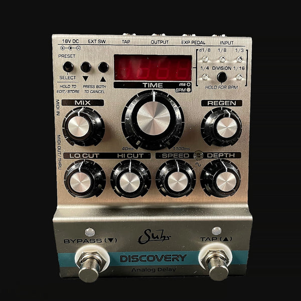 Suhr Discovery Analog Delay Effects Pedal **In Stock**