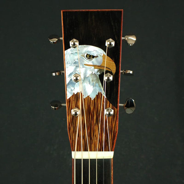 Santa Cruz OM Eagle/Koa Adirondack Spruce Top Acoustic Guitar