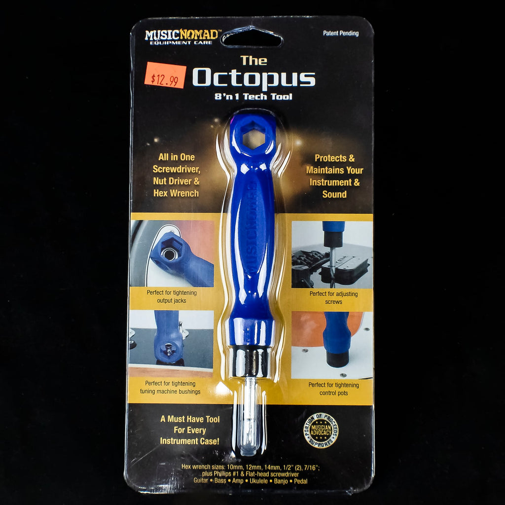 Music Nomad The Octopus 8 'n 1 Tech Tool
