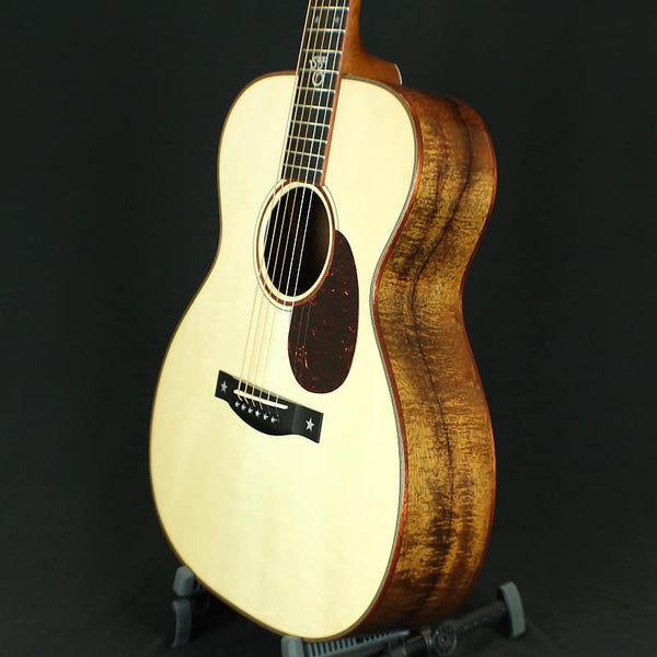 Santa Cruz OM Eagle/Koa Adirondack Spruce Top Acoustic Guitar