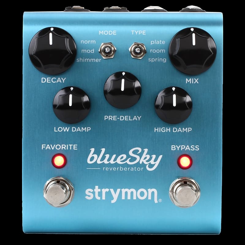 Strymon blueSky Reverberator Pedal Authorized Dealer | Miami-Guitars