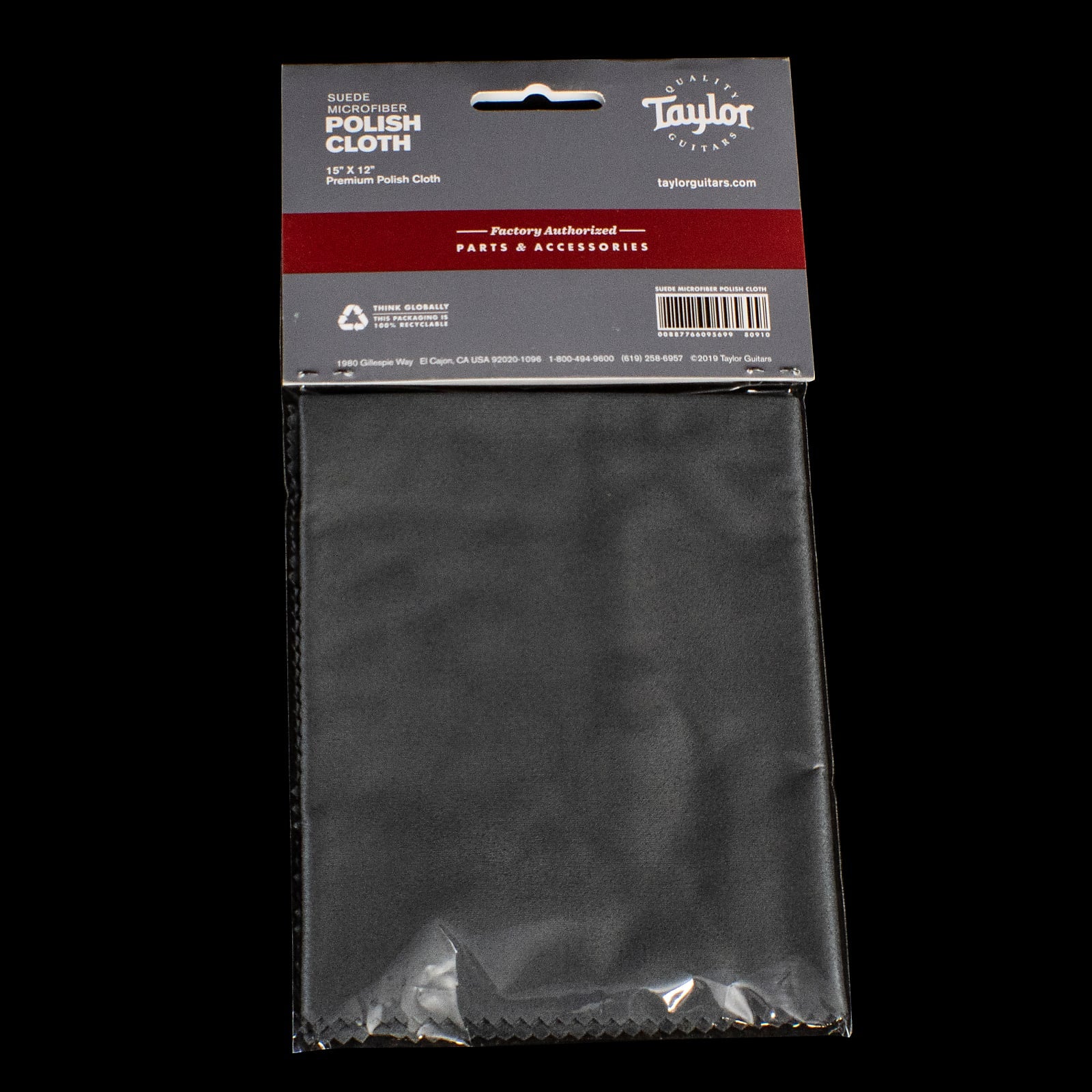 Taylor Premium Suede Microfiber Cloth 12"x15"