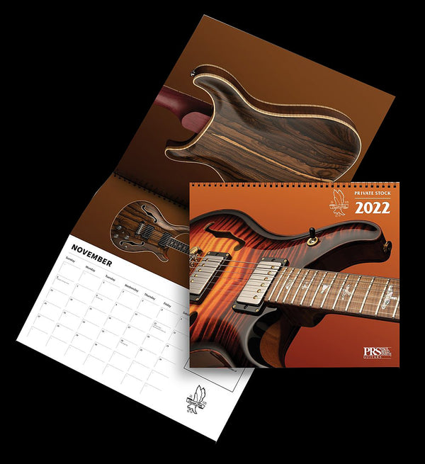 Paul Reed Smith PRS 2023 Private Stock Calendar